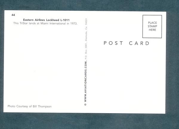 Eastern  Airlines Lockheed L-1011